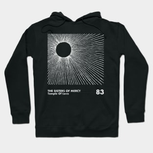 Sisters Of Mercy / Minimalist Graphic Artwork Design Hoodie